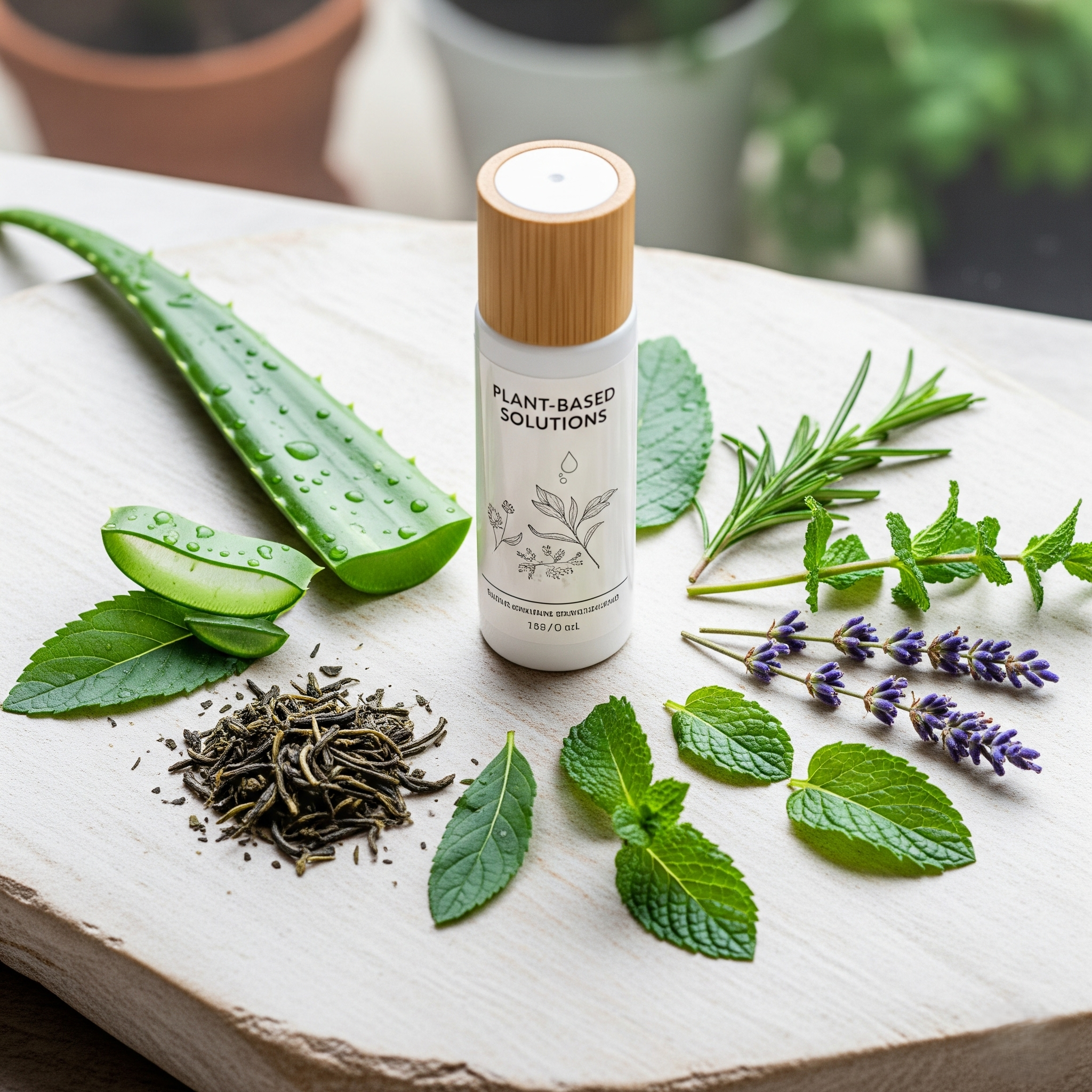 Serenity Skin plant-based skincare solutions with natural ingredients