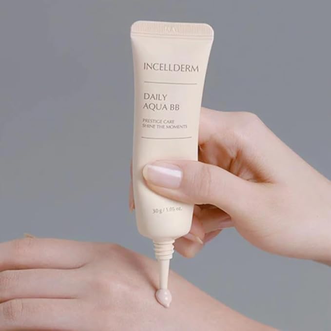 INCELLDERM Korean Beauty Skin Care Daily Aqua BB types - 30g
