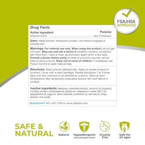 terrasil Foot Ulcer Cream & Sore Relief, Natural Relief & Fast Soothing Treatment, Cream for Ulcers, Foot Ulcers & Sores. 3X Action (3oz)