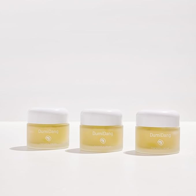 Chickpea Cream - Korean Traditional Vegan Skincare Formula, Deep Moisture Cream with Fermented Chickpeas, Squalane & Shea Butter, 50g | 1.76oz.