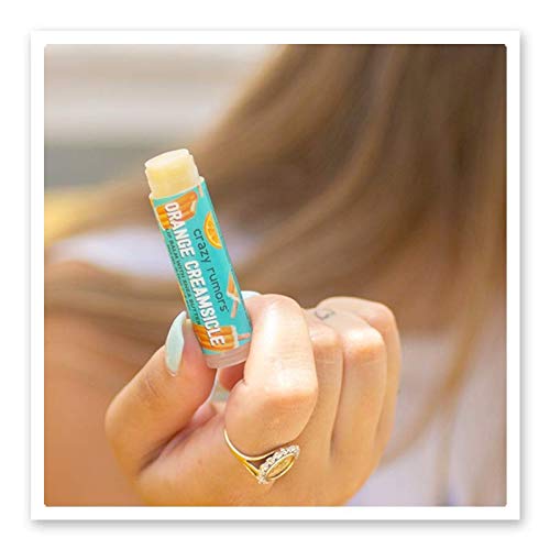 Crazy Rumors Orange Creamsicle Lip Balm. Plant-Based,