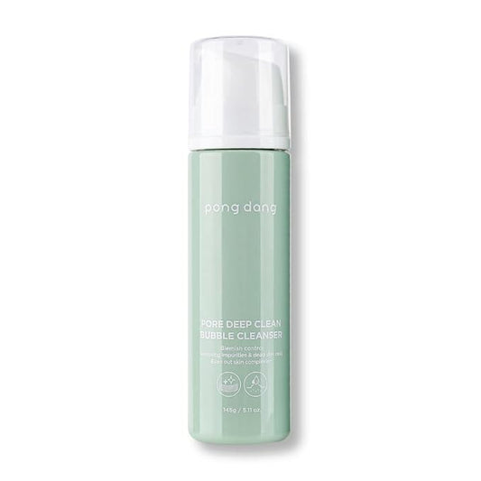 PONGDANG Pore Deep Clean Bubble Cleanser 5.11 fl.oz | Ultra-Gentle BHA Foam for Clear, Hydrated Skin | Zero Irritation | Plant-Powered Formula | Korean Skin Care