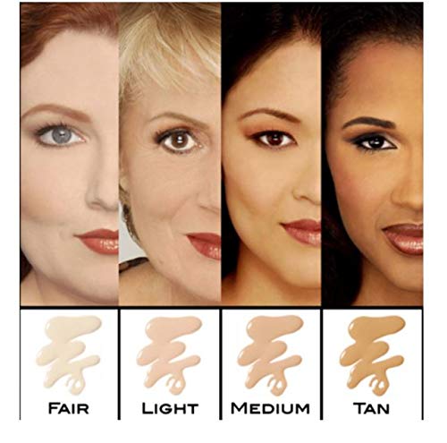 EVE PEARL HD Liquid Foundation Treatment Every Day Makeup (Tan)