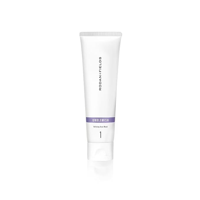 RODAN + FIELDS UNBLEMISH Acne Face Wash | 125 ml | Salicylic Acid Exfoliator for Blemish Prone Skin | Controls Oil, Soothes Skin, Gentle on Skin Types
