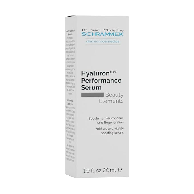 Hyaluron HY+ Performance Serum (1 fl oz) – Moisture & Vitality Booster – Anti-Aging Care – Collagen Support – Hyaluronic Acid – Face Moisturizer – Skin Care – Dr. Schrammek