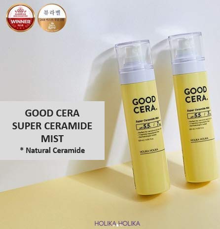 HOLIKA HOLIKA Good Cera Super Ceramide Mist | Face Mist Hydrating Spray w/Fermented Ceramides (4.05 fl oz)