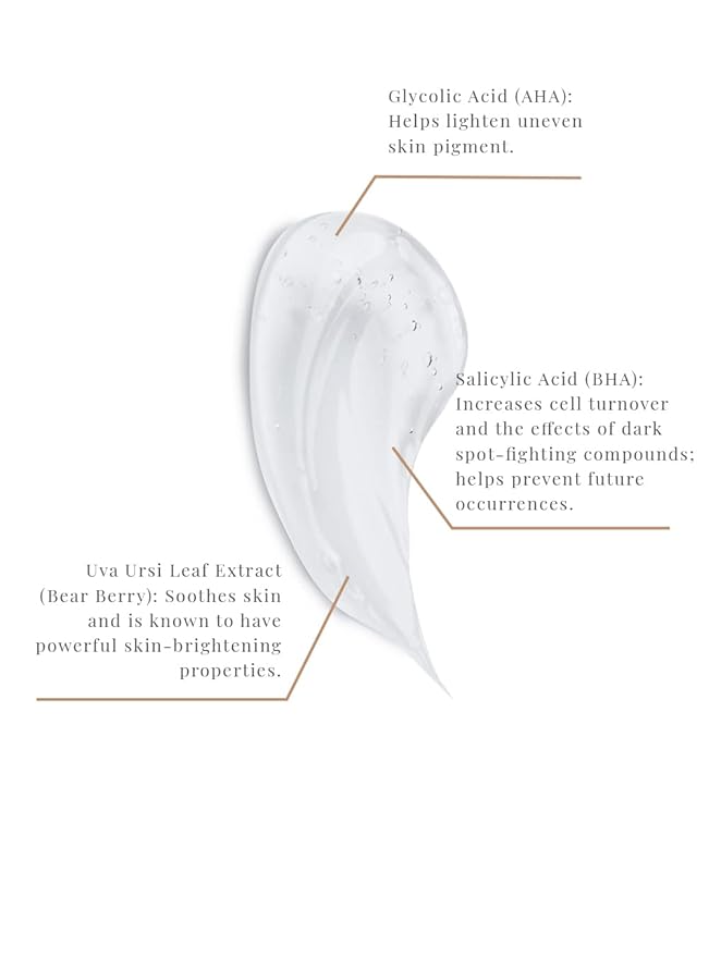 Celesty Beauty Brightening Face Wash, Facial Cleanser Gel Vitamin C, Glycolic Acid (AHA), Salicylic Acid (BHA) Uva Ursi Leaf Extract, Pro Vitamin B5 For Sensitive Skin Large 6.7 fl.oz.