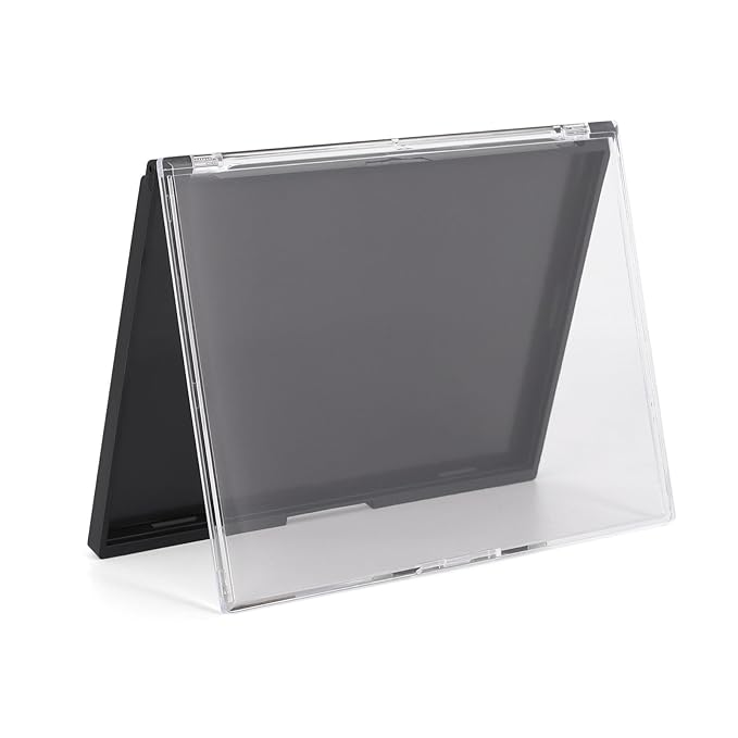 AJLTPA Magnetic Makeup Palette with Clear Top, Empty