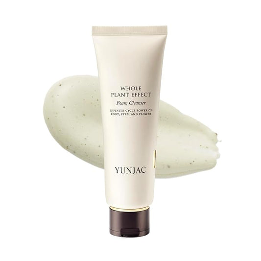 Whole Plant Effect Foam Cleanser (4.23 oz) - Gentle Creamy Matcha Foam Cleanser. Gently Removes and Cleanses. Hydrate and Soothe Skin.