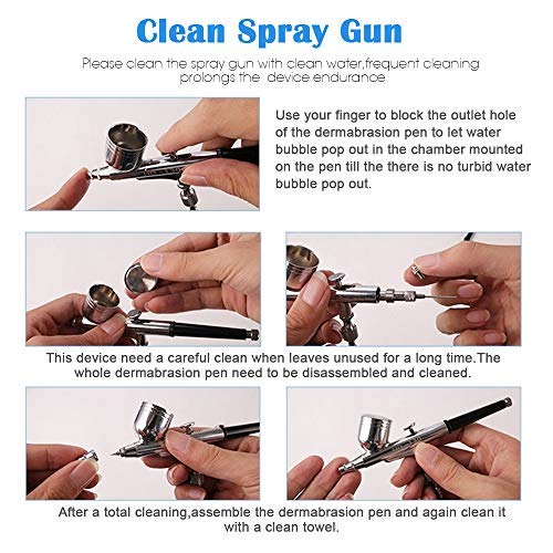 Diamond Microdermabrasion Machine with Spray Gun, Dermabrasion Facial Machine, Professional Microdermabrasion Kit, Esthetician Supplies, Upgraded【3-in-1】Beauty Machine