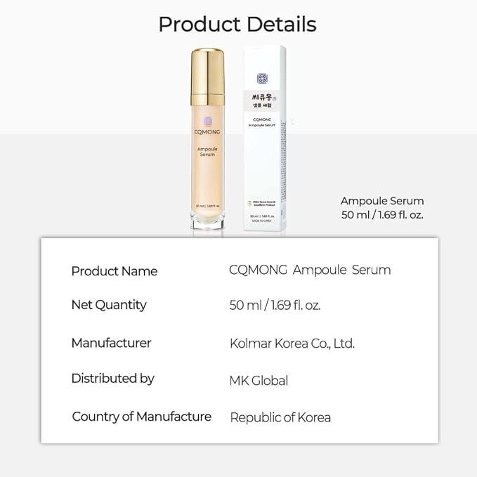 Ampoule Serum for hydrating, nourishing, wrinkles, freckles, blemishes, dark circles | Hyaluronic Acid, Vitamin C, Collagen, Peptide, 7 Amino Acids, Adenosine | Korean Facial Skincare