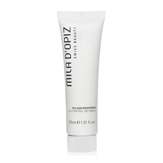 Mila d'Opiz The Skin Whisperer Glitter Peel Off Face Mask - Face Masks Skincare with Plant Stem Cells - Instant Plumping and Moisturizing - 1.01 oz