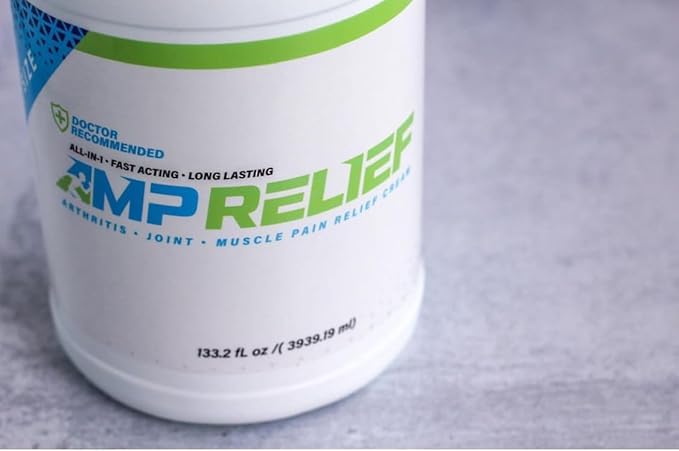 Cream - All Natural Topical Pain Cream with Arnica, Boswellia, Eucalyptus and Menthol (1 Gallon), Blue/Green