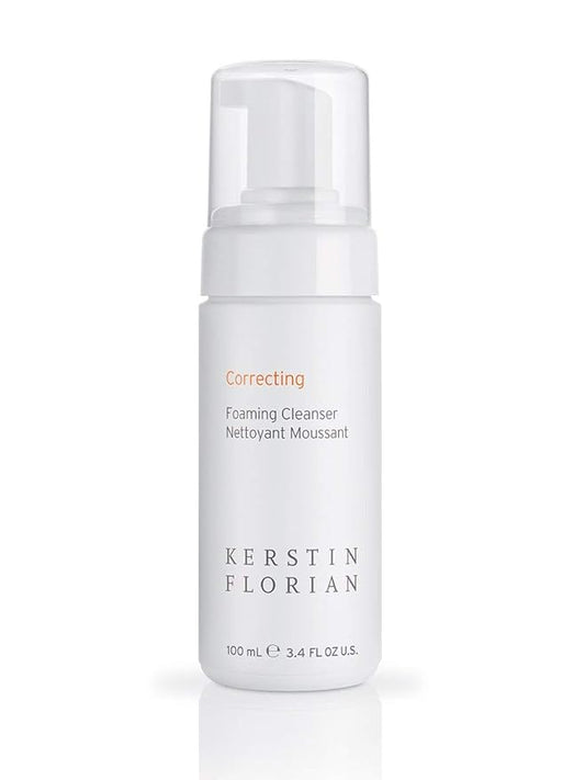 Kerstin Florian Correcting Foaming Cleanser | Salicylic Acid & BHA Deep Cleansing Face Wash for Oily Skin | 3.4 fl oz