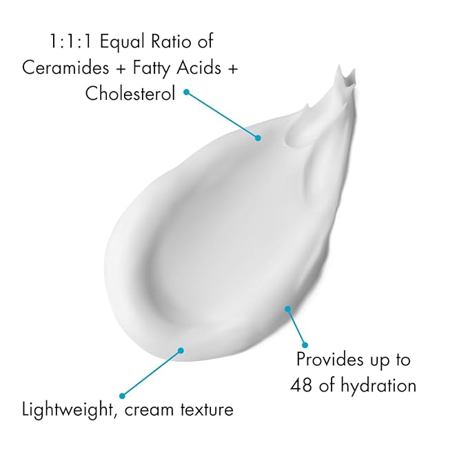 Barrier Repair Face Moisturizer for Dry & Sensitive Skin Types (2.2 fl. oz./65 ML)