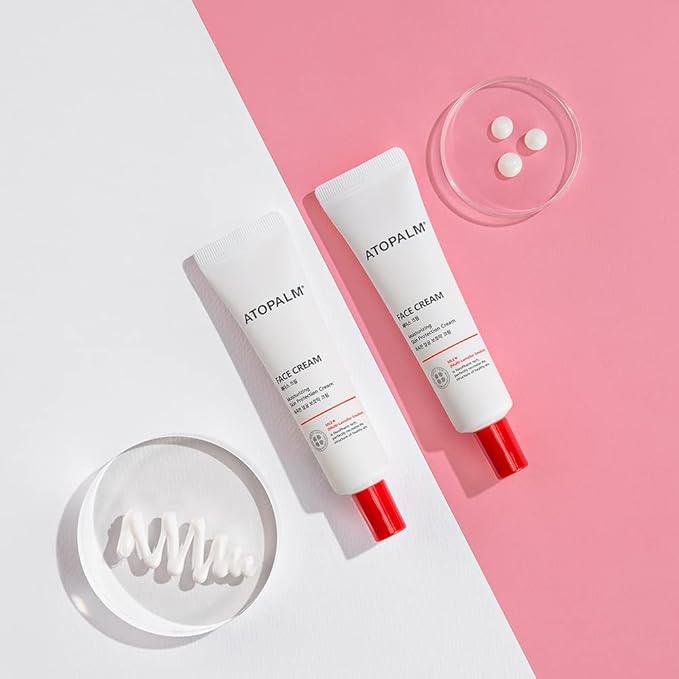 ATOPALM | Face Moisturizer Cream | Daily Hydrating Facial Moisturizer | Low pH Skin Barrier Cream with Vitamin E, Vitamin B5 for Sensitive Skin | Korean Skin Care Face Lotion | 1.1 fl oz (35ml)