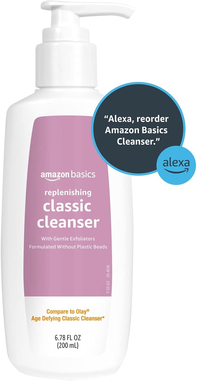 Amazon Basics Replenishing Classic Cleanser, 6.78 Fluid Ounces, 1-Pack