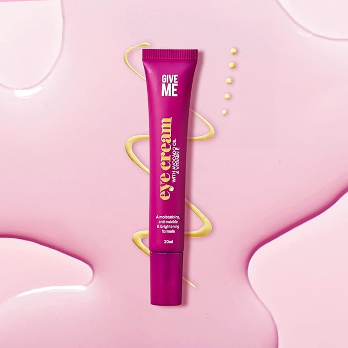 Give Me Cosmetics Eye Cream, Anti-Aging Brightening with Vitamin E, Anti-Wrinkle for Dark Circles and Puffy Eyes, Hydrates, Brightens, Reduces Inflammation