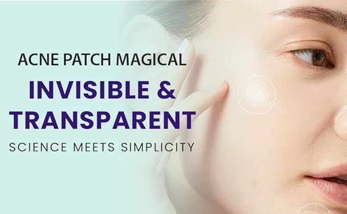 Pimple Patches for face and body | 36 Count (12mm), Invisible Hydrocolloid Acne patches – Face Stickers for Zits, dark spot , Blemishes, Pore strips, Forehead pimple patch , Invisible spot cover