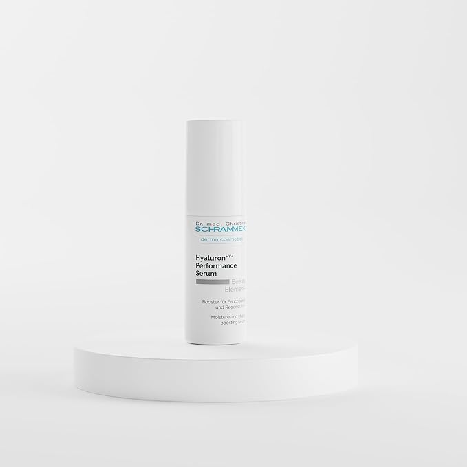 Hyaluron HY+ Performance Serum (1 fl oz) – Moisture & Vitality Booster – Anti-Aging Care – Collagen Support – Hyaluronic Acid – Face Moisturizer – Skin Care – Dr. Schrammek