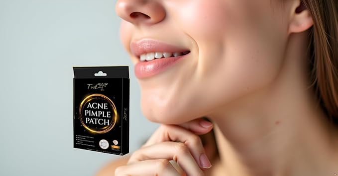 Pimple Patches – Hydrocolloid with Salicylic Acid, Tea Tree Oil & Niacinamide – Invisible, Waterproof for Blemish-Prone Skin – 36 Count