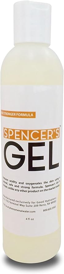 Spencer's Gel Alkaline Formula (4 oz) Since 2004 The Only High-pH Solution for Stubborn Skin Issues (Boils, Furuncles, Ulcerations, Pressure Wounds, etc.) Non-Stinging, Fast-Acting