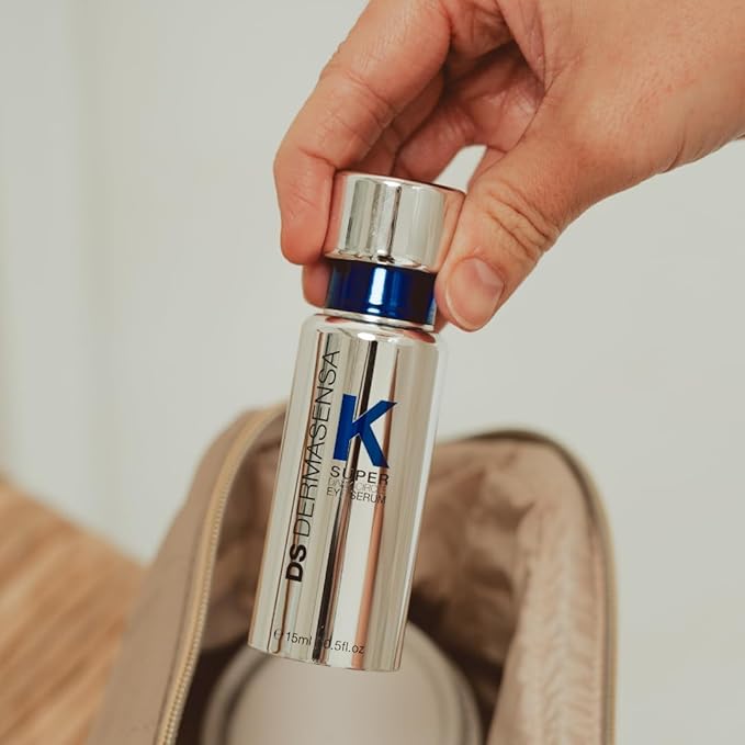 DS Dermasensa K Super Eye Serum, 0.5 fl oz (15ml) – Vitamin K & Arnica Formula for Dark Circles & Puffiness