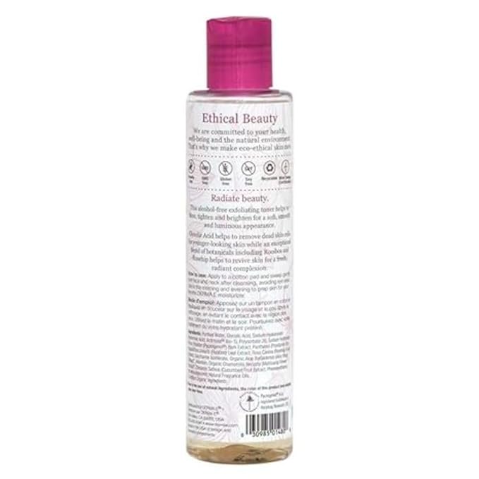 Derma-E Essentials Radiance Toner Unisex 6 oz