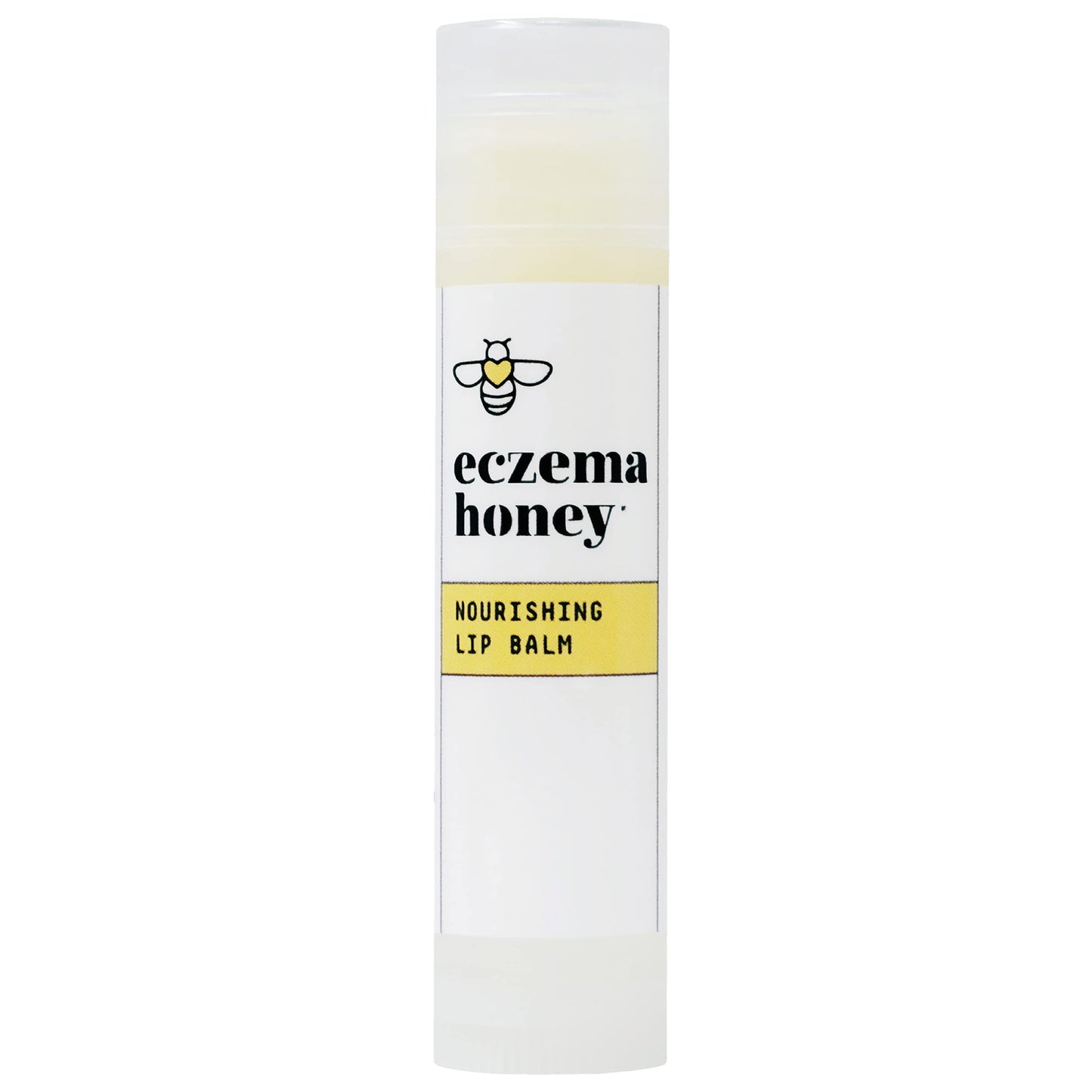 ECZEMA HONEY Nourishing Lip Balm - Organic Chapstick for Sensitive Skin - Daily Lip Moisturizer for Very Dry Lips - Mango Butter & Honey Lip Balm - Natural Lip Care Products (1 Ct)