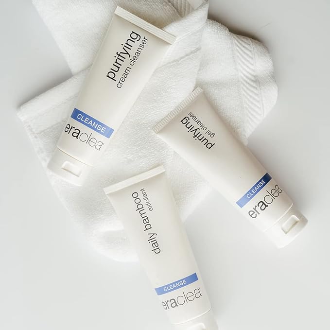 eraclea Purifying Gel Cleanser, Gentle Face Cleanser with Hyaluronic Acid, Aloe, and Watermelon Extract. Gently Cleanses, Removes Makeup and Impurities on All Skin Types (4 fl oz)