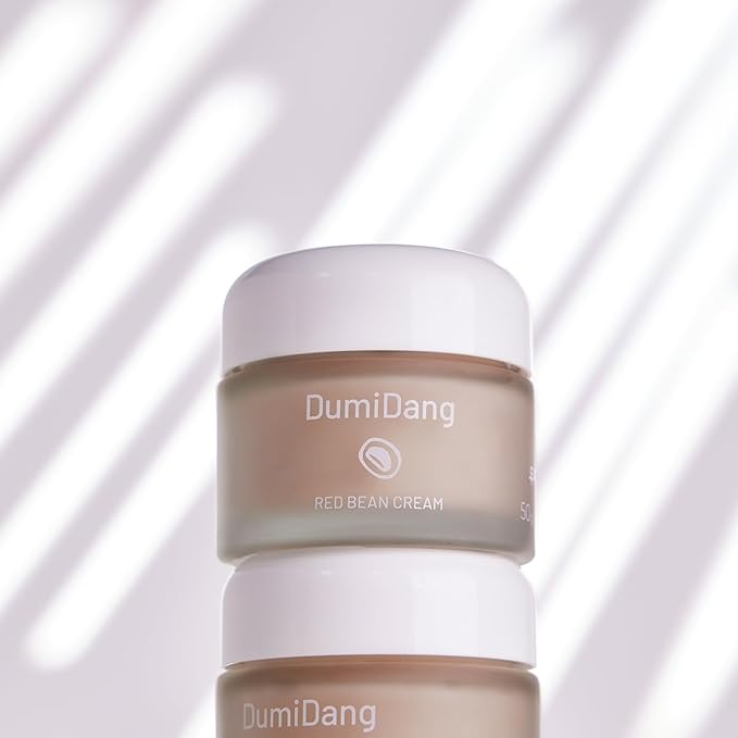 Red Bean Cream - Korean Traditional Vegan Skincare Formula, Anti-Aging and Nourishing Skin with Fermented Red Bean Extract, Lactobacillus, Sprout 4 Complex, 50g | 1.76oz