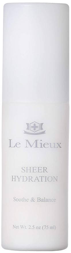 Le Mieux Sheer Hydration - Whipped Gel Cream Face Moisturizer with Micro-Encapsulated Hyaluronic Acid, Lightweight Facial Lotion for Oily & Combination Skin Types (2.5 oz / 75 ml)