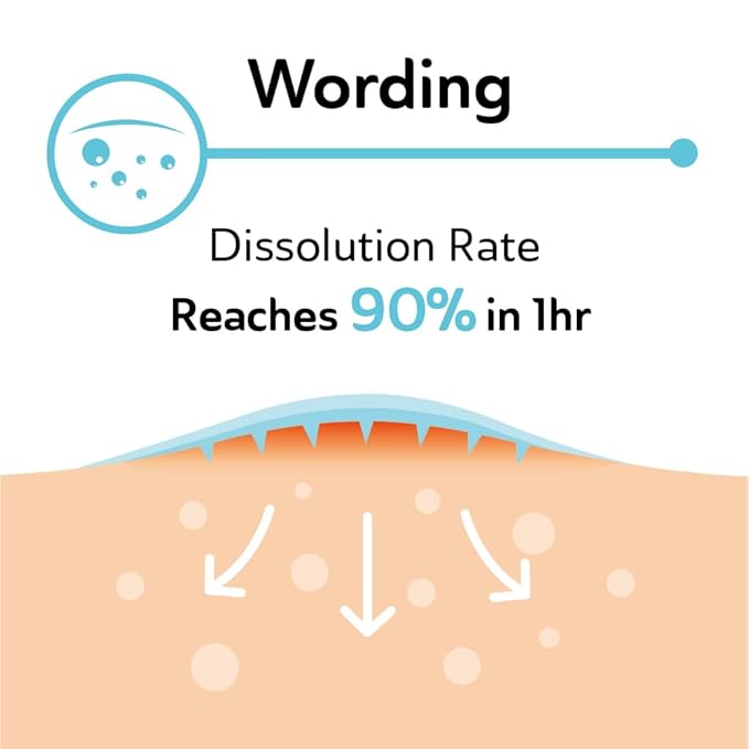 Microdart Acne Patches for Deep Blemishes - 18 Pimple Patches - Hydrocolloid Pimple Patch with Salicylic Acid, Azelaic Acid, CICA & Vitamin C - Targets Stubborn Blemishes Dark Spots & Cystic Acne