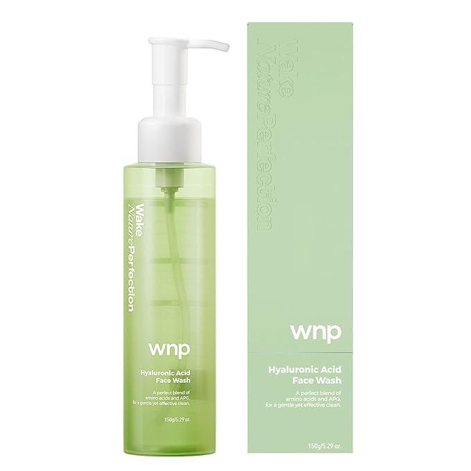 WNP Double Cleanser Duo for Facial Cleansing: Amino Acid Deep Clean Gel & Hyaluronic Acid Hydrating Face Wash for Gentle, Non-Stripping, Moisture-Locking Daily Cleanse