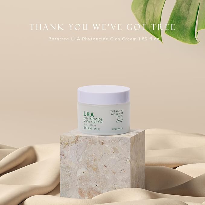 lha Phytoncide Cica Cream 1.69 fl oz/K_beauty,Vegan Cosmetics, Clean Beauty, Ewg All Green Grade/36ml soothing ingredients,pH5.5mildly acidic,adenosine, madecasoside,aha,baha,nature