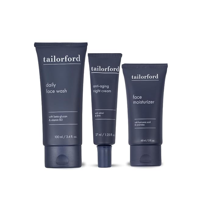 Unisex 3 Step Skin Care Routine including