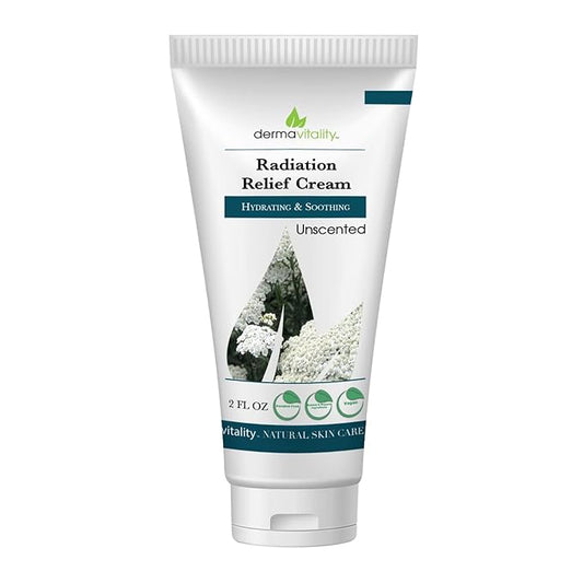 UltimateVitality Unscented Radiation Burn Relief Cream – Calendula Cream for Radiation Patients, Natural, Organic, Paraben, Pthalate Free - 2 ounces