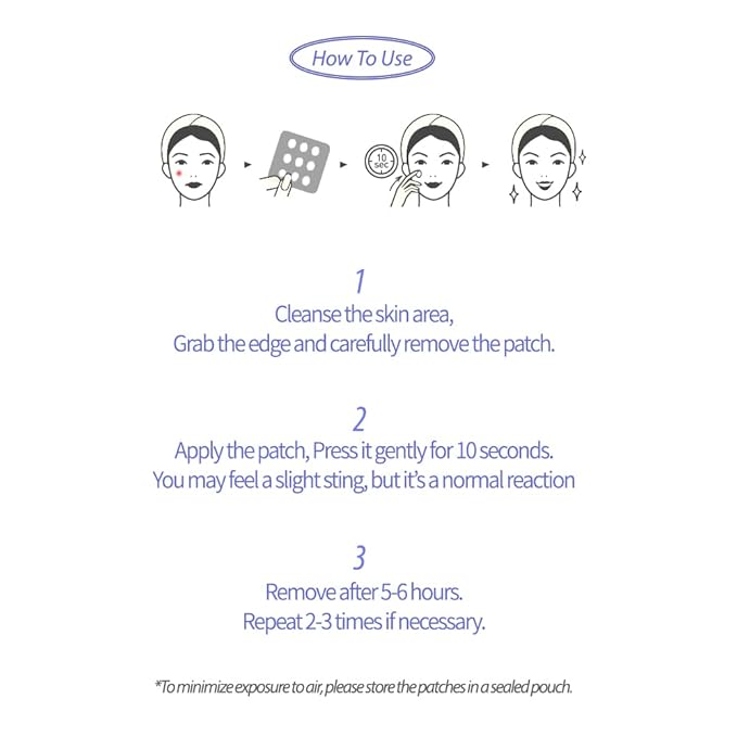 Micro Spot Patch for acne treatment, Best for early-stage Pimples, Blemishes, Redness before and after breakout (3 packs of 27 patches)