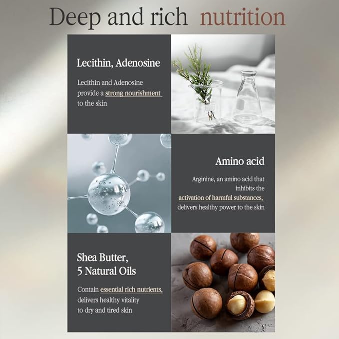 Pyunkang Yul PKY Black Tea Revitalizing Mask Pack with Low Molecule Collagen, Shea Butter, Skin Revival, Elasticity Care, Deep Moisturizing, Korean Face Skin Care Facial Mask Sheet 25ml x 10ea