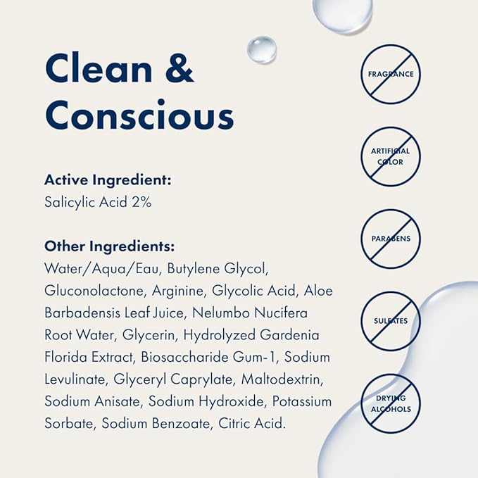 Hero Cosmetics Pore Release Blackhead Clearing Solution - Exfoliating Toner Featuring BHA, PHA, AHA and 2% Salicylic Acid (100 ml)