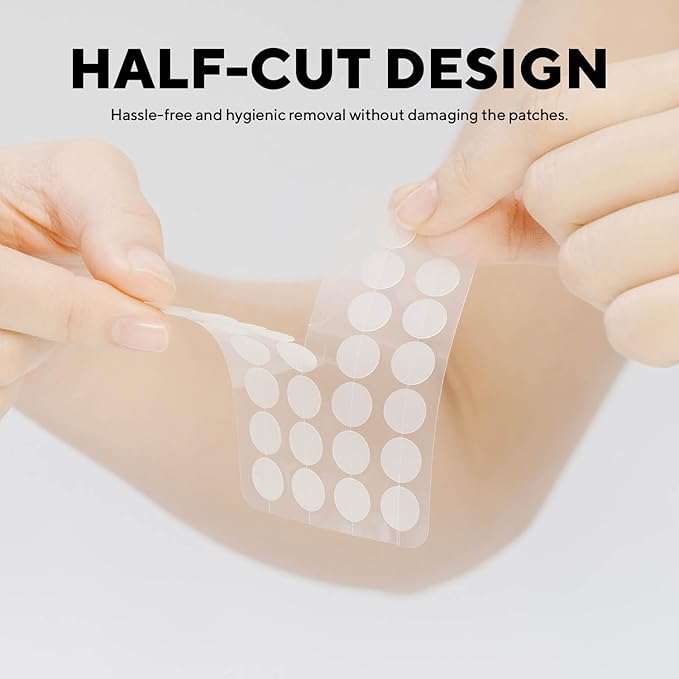 caraseoul Pimple Patches, 2 Size Hydrocolloid Acne Patch for Zits and Blemishes, Bakuchiol & Aloe Vera, Korean Skin Care, Easy to Use – Dermatology Tested