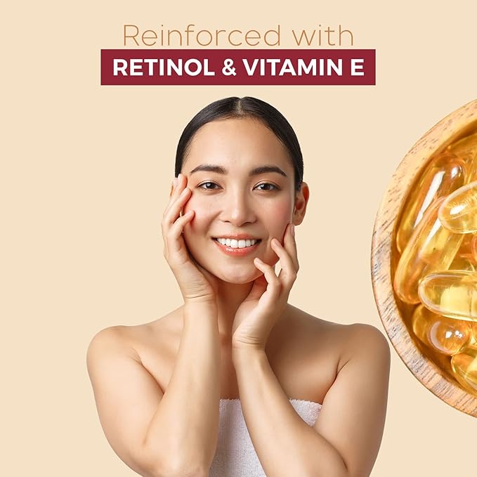 Retinol & Vitamin E Sheet Face Mask - Repairs Skin, Diminishes Fine Lines & Wrinkles, Anti-Aging - Dermatologist Tested Korean Skincare - Clean Beauty, Cruelty-Free - 5 Masks
