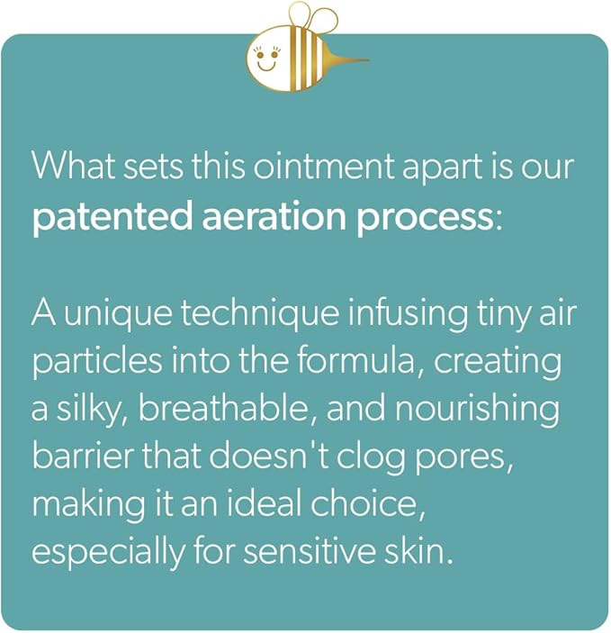 Waxelene Original Aerated Balm, Travel Jar, Organic Multipurpose Ointment the Petroleum Jelly Alternative Eczema Dry Sensitive Skin Face Moisturizer