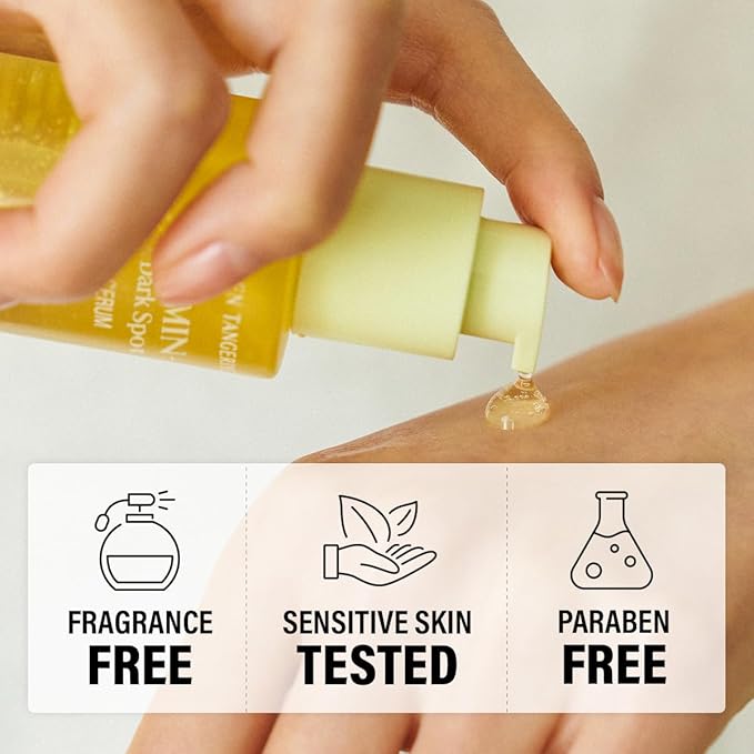 GOODAL Green Tangerine Vitamin C Serum - Advanced Version (2.02 Fl Oz (Pack of 2, Refill Included))