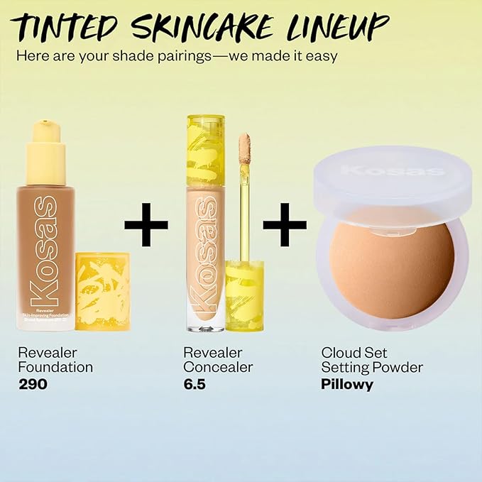 Kosas Revealer Skin-Improving Foundation with SPF 25 Protection