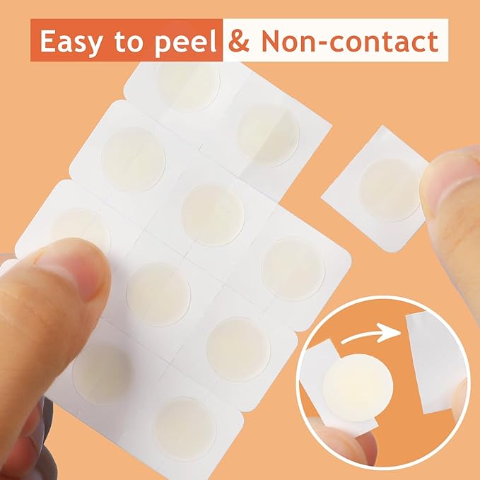 Ultra Pimple Patches - Hydrocolloid Acne Patch for Covering Zits and Blemishes Breakouts Spot Acne Dots Stickers for Face and Skin (96 counts) 2 Sizes Day and Night Use