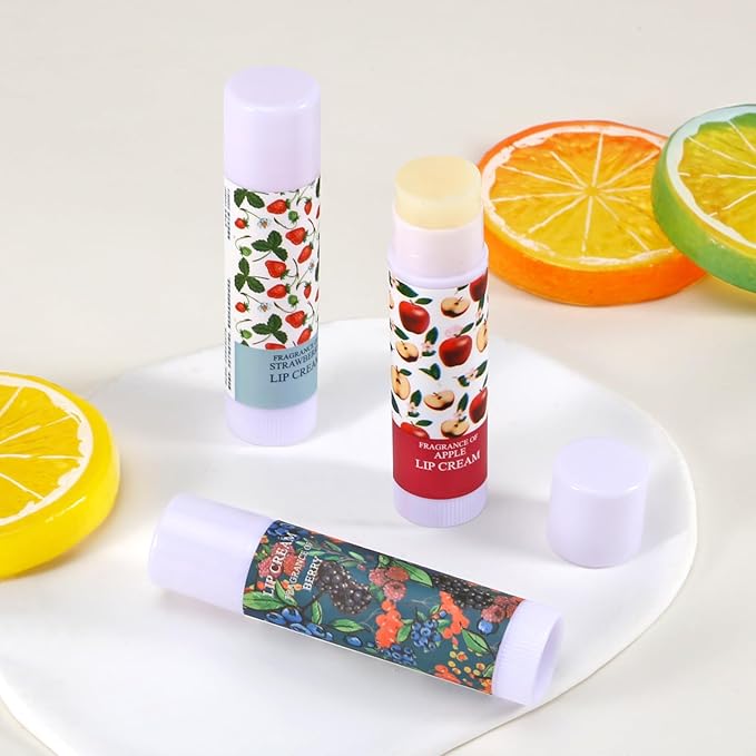 Boobeen Fruit Lip Balm Stick, Lip Moisturizing