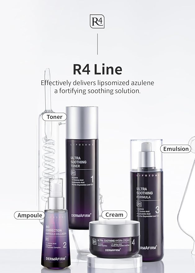 Ultra Soothing Face Toner R4 w/Azulene 17 Amino fl oz