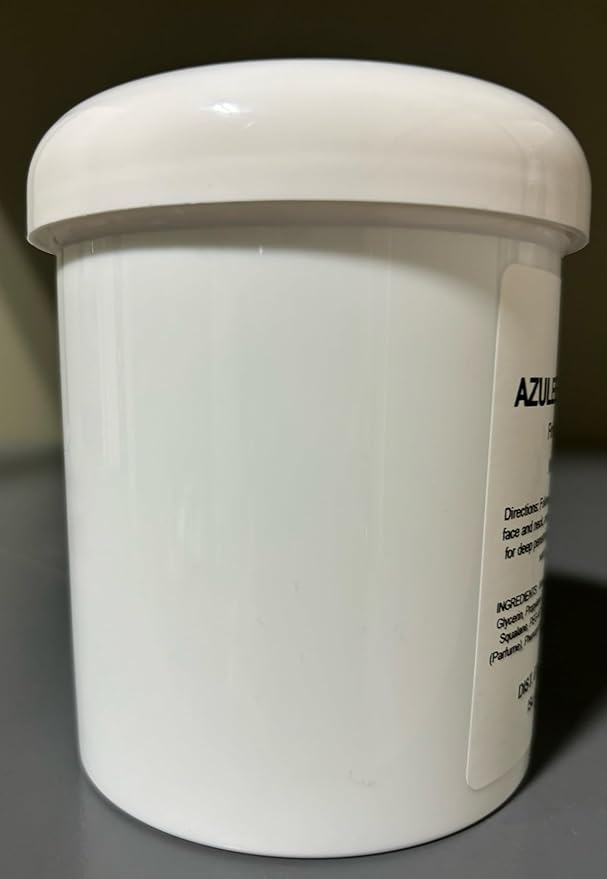 Azulene Facial Mask Ultra Hydrating for Dry & Sensitive Skin Moisturizing and Soothing Treatment Rejuvenates Skin Cells 16 oz. 450 ml.