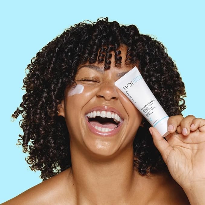 Geek & Gorgeous – Hydration Station – Lightweight Refreshing Gel Cream with Glycerin & Ectoin – For Healthy, Plump-Looking Skin – Suitable for All Skin Types – 1.69 oz